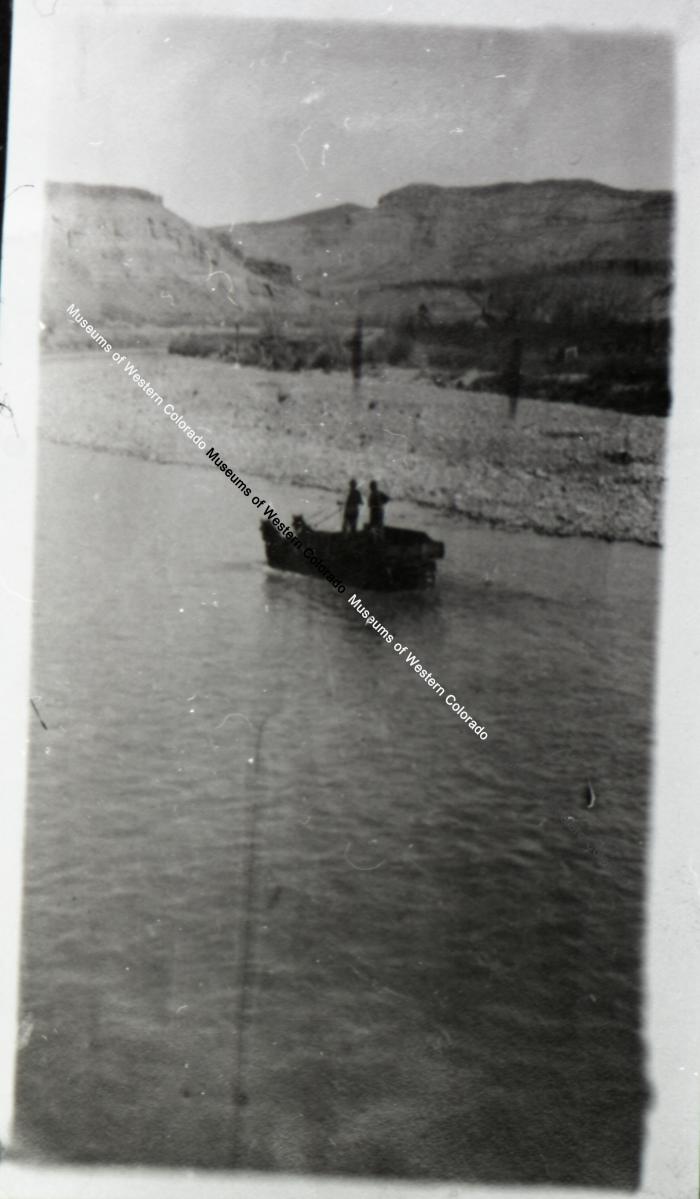 Photograph of a Team in River