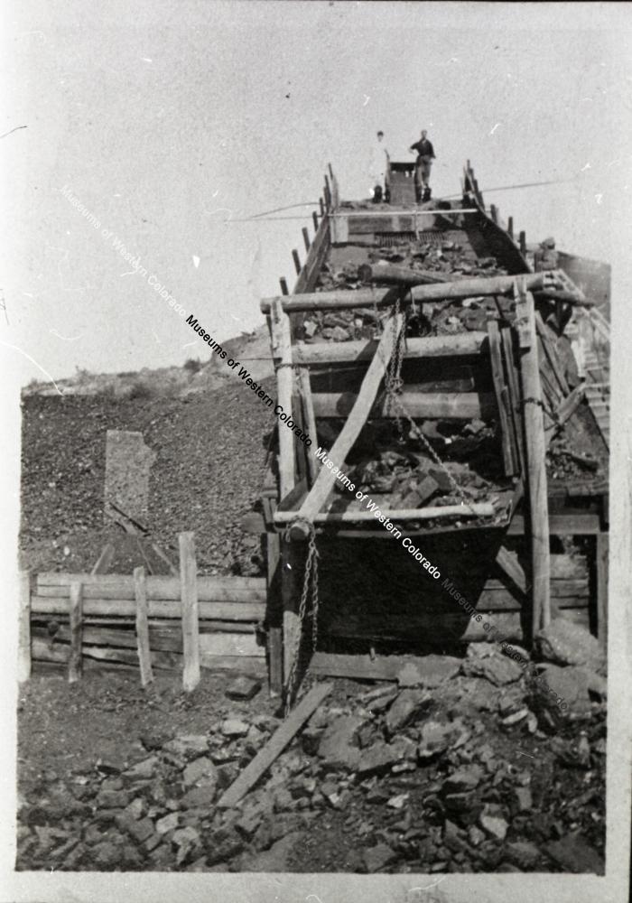 Photograph of the Stokes Mine Coal Chute