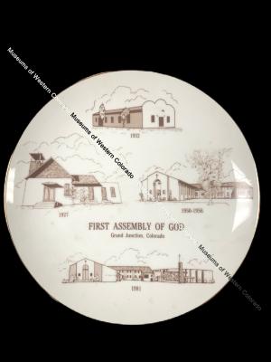 First Assembly of God Church Plate