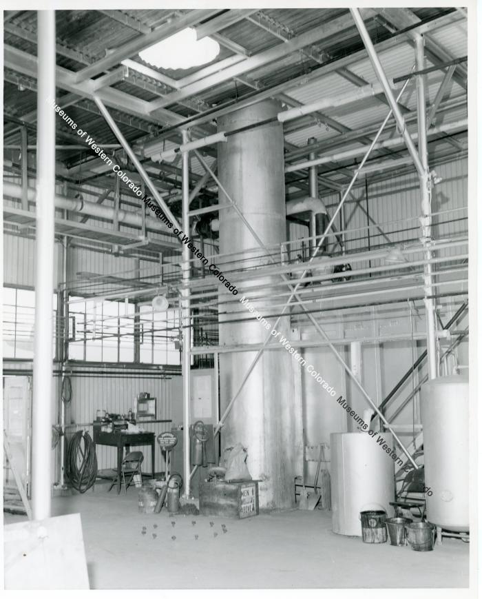 Grand Junction AEC Compound Boiler house inside (26 Sep 1956)