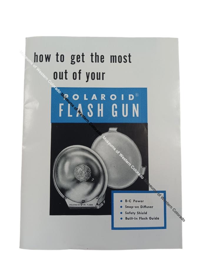 "How to Get the Most Out of Your Polaroid Flash Gun" Booklet