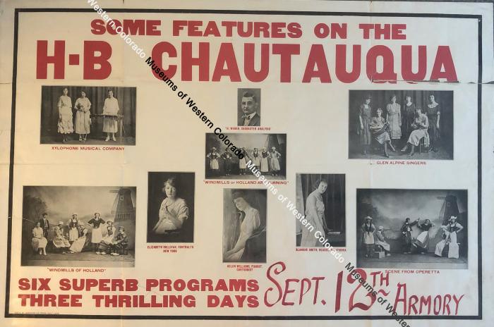 H-B Chautauqua Poster