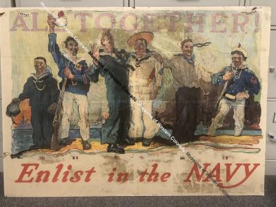 Enlist In The Navy Poster