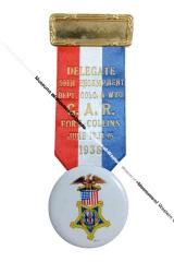 1938 GAR delegate's badge