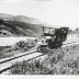 Photo and negative of auto railcar #50 on Uintah Railway