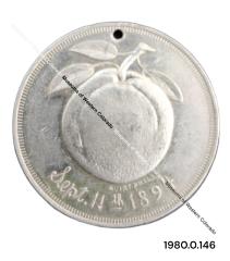 1894 Peach Day Medallion