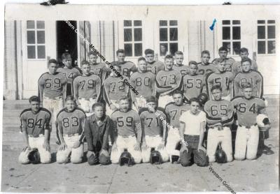 Photo of Grand Junction Highschool football team, 1946