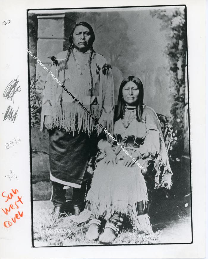 Chief Ouray + Chipeta 