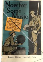 Slacker Records WWI Poster
