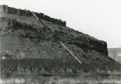 Photo of the "stagecoach" trail