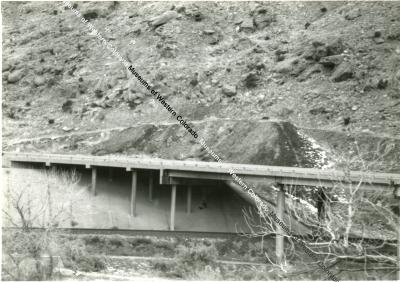 Photo of Harlow Mine and I-70 bridge