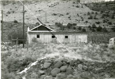 Photo of the Kladdock ranch shed