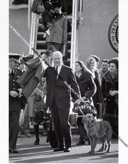 Photo of President Gerald Ford at the Grand Junction airport