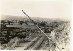 Photo of road leading to mine
