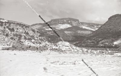 1987.38.13 - View of Grand Mesa from Rapid Creek 