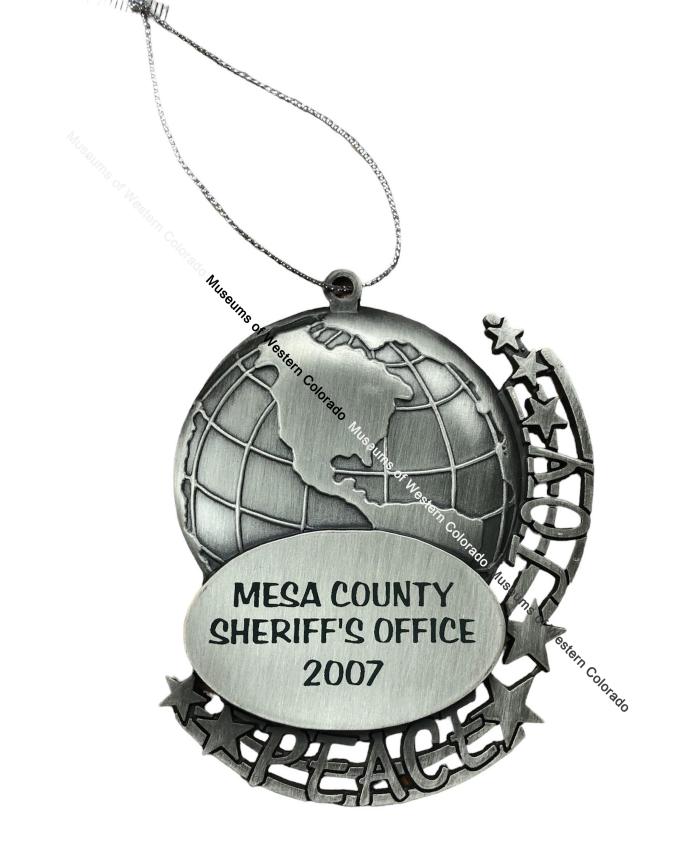Sheriff's Office Ornament 