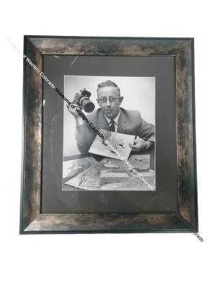 Black and white photo of Robert Grant