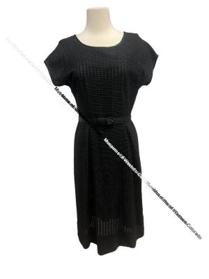 Black Textured Dress