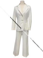 White Pants Suit