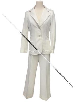 White Pants Suit