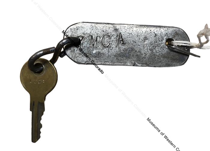 YMCA Keychain and Key