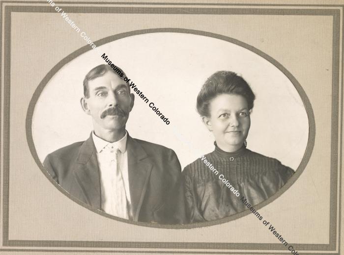 Portrait of "Mother and Father" Hughes