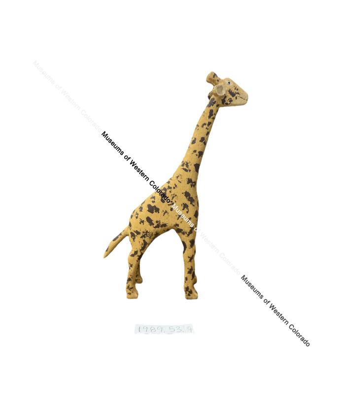 Carved Wooden Giraffe 