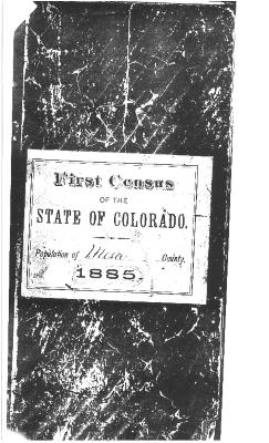 Photocopy Of 1885 Mesa County Census