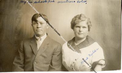 Postcard of Maude Fields and Bernard Henry