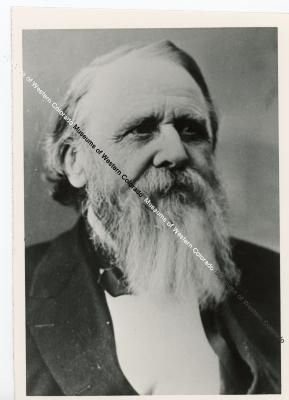 Gov. John Evans between 1814-1897