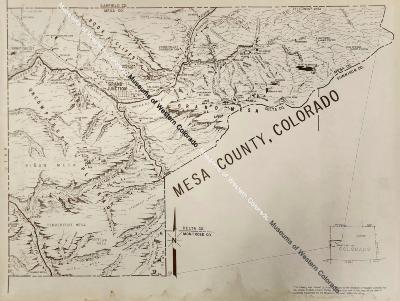 Map of Mesa County by John D. Moore (2024.3.1)
