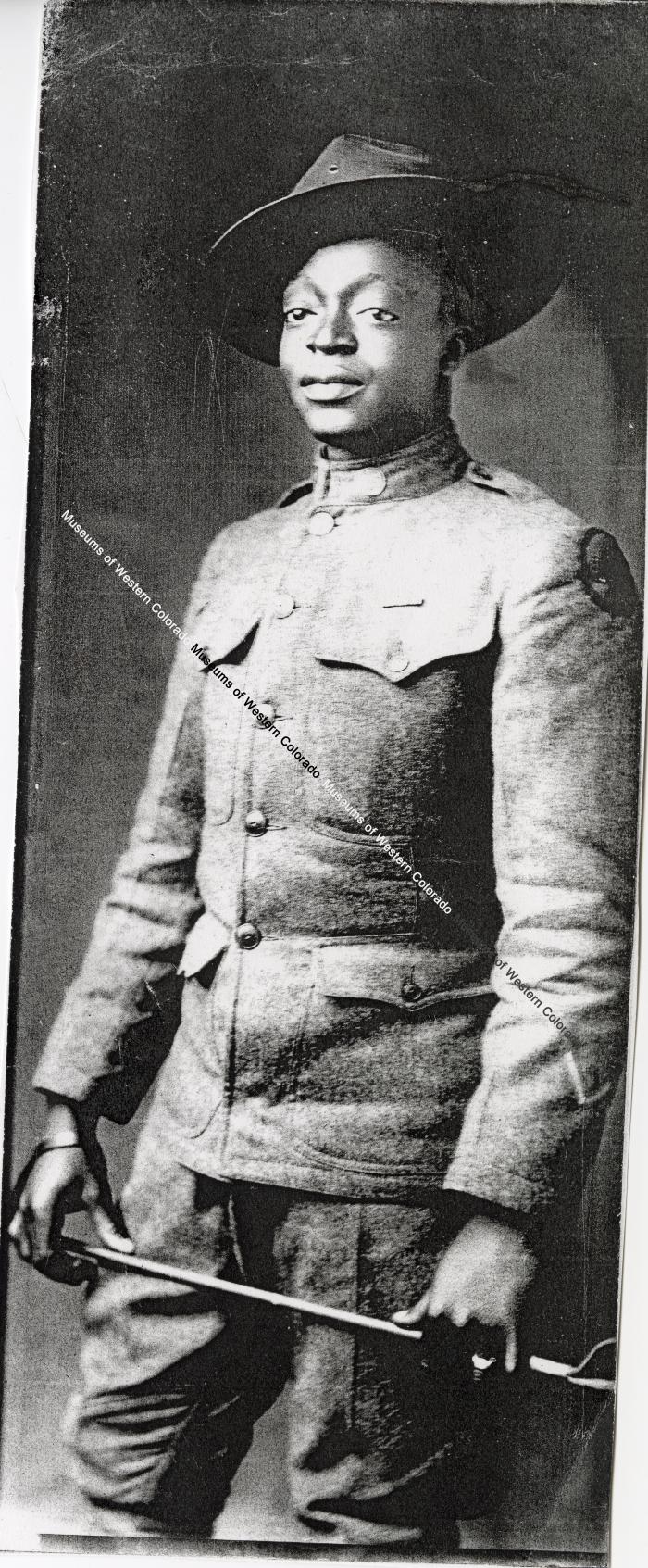 Marcus Hines in WWI uniform