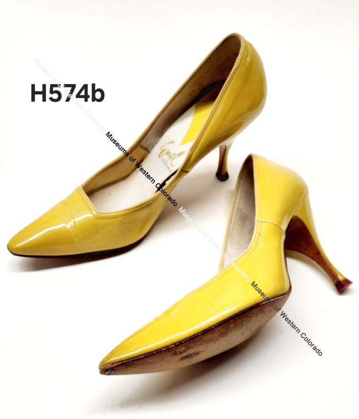 Shoes, Ladies yellow