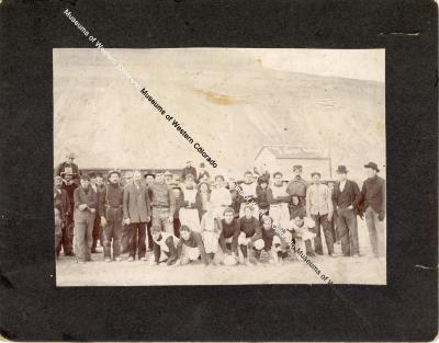 Group Photo at a Football Game