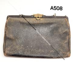 Purse, brown leather