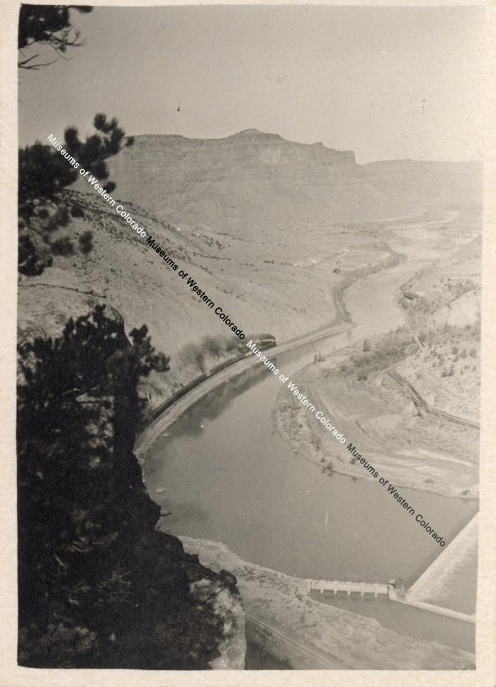 Photo of the Cameo Pumping Plant Dam