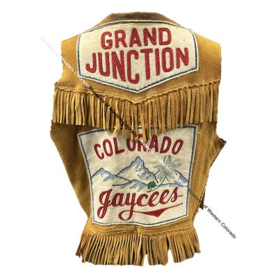 Grand Junction Jaycees Leather Vest