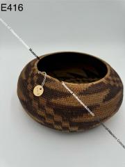 Large Pima Round Woven Basket