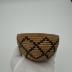 Oval Pomo Basket with Diamond Design