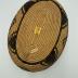 Oval Coiled Southern Arizona Basket with Geometric Designs