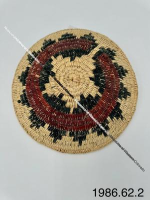 Vibrant Navajo Wedding Basket