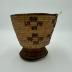 Flanged Basket with Rectangle Motifs