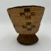 Flanged Basket with Rectangle Motifs