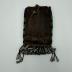 Jicarilla Apache Leather Beaded Pouch with Bells