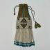 Ute Beaded Pouch with White Tassels and Swastika decoration