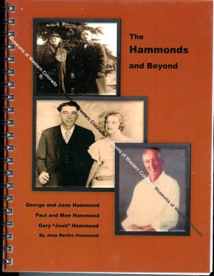 Hammond Family History Book