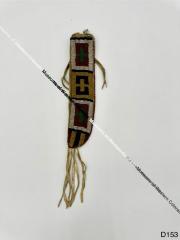 Beaded Soft Knife Sheath