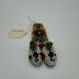 Multicolored Beaded Moccasin Ornament