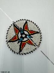 Beaded Belt Buckle Ornament