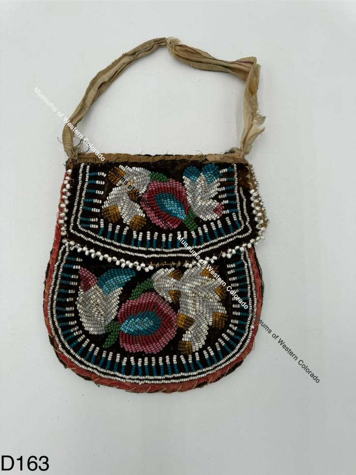 Beaded Velvet Pouch